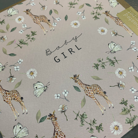 Baby Girl Greeting Card