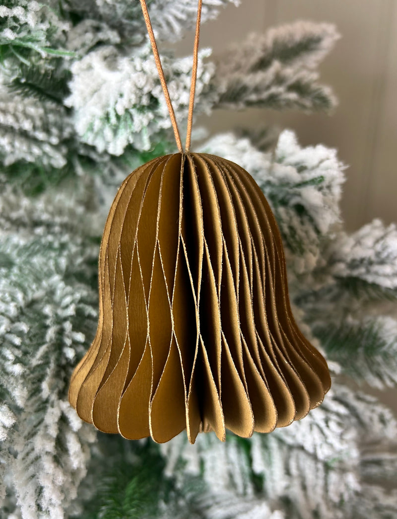 Maddox cinnamon bronze bell paper 12cm