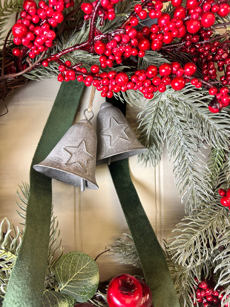 Metal star hanging bell