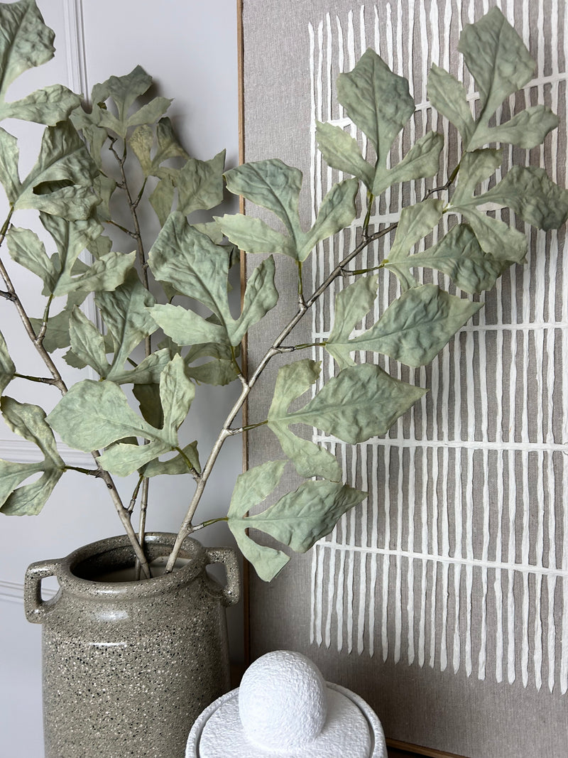 Ghost dhalia leaf spray 100cm
