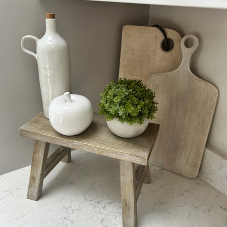 Decorative wooden bench two sizes