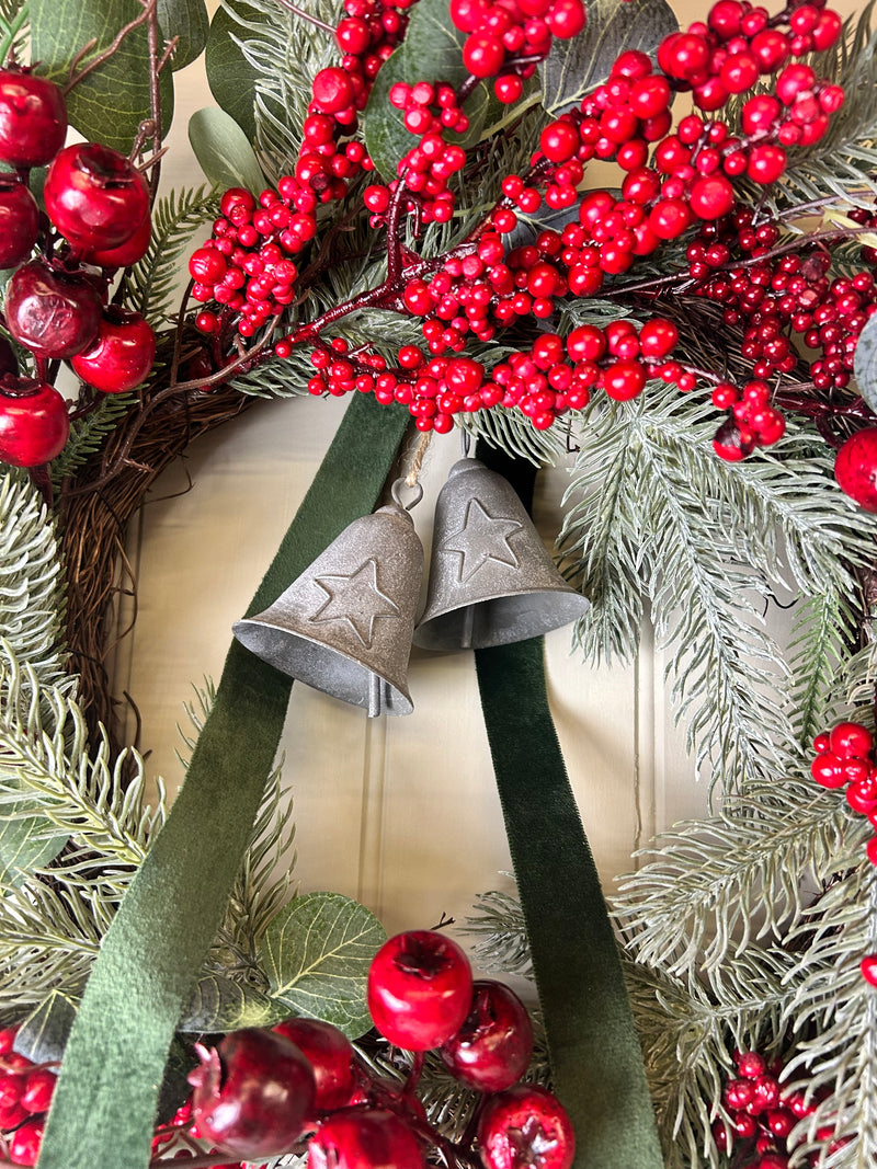 Metal star hanging bell