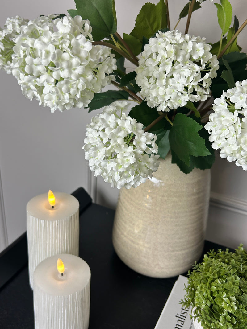Viburnum Opulus snowball floral stem
