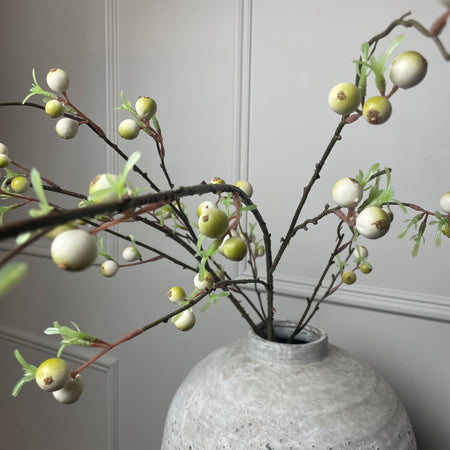 White snow berry tall branch 100cm