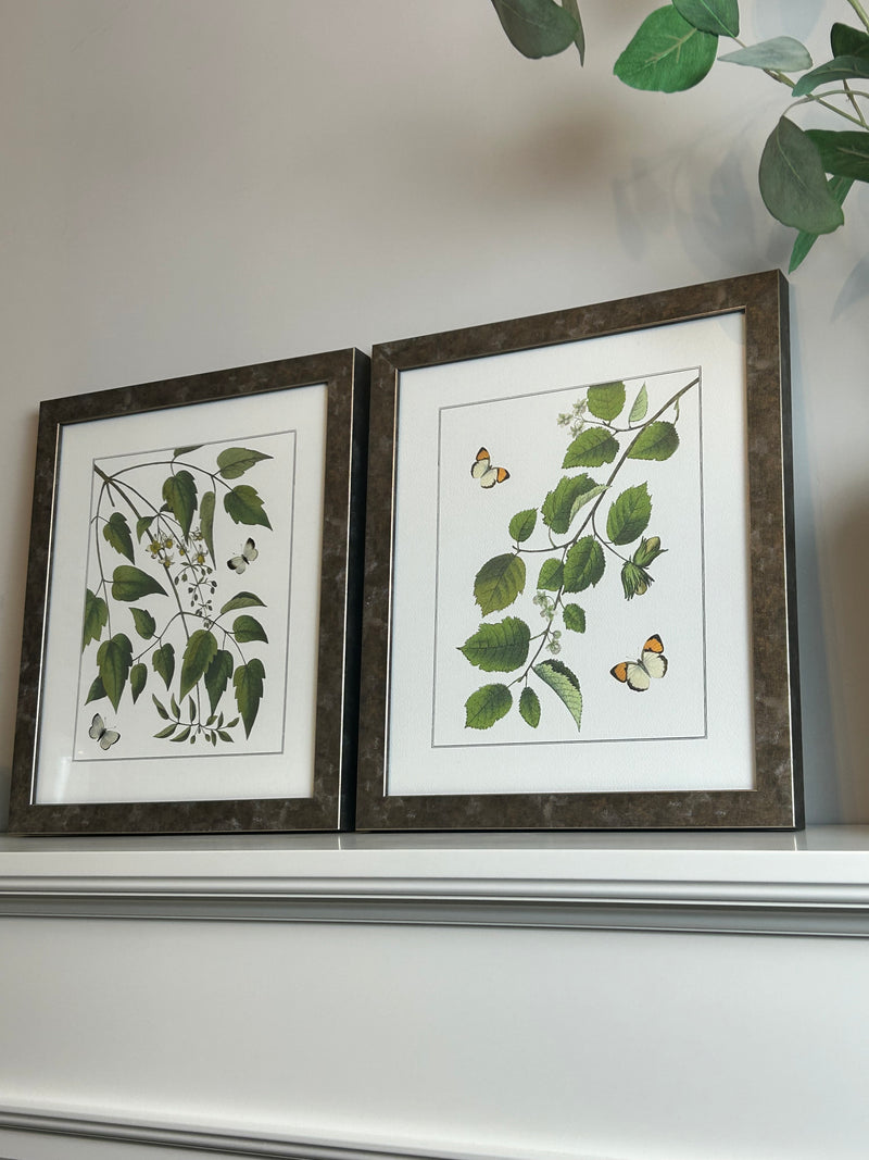 Natural radiance and spring gathering prints set of two