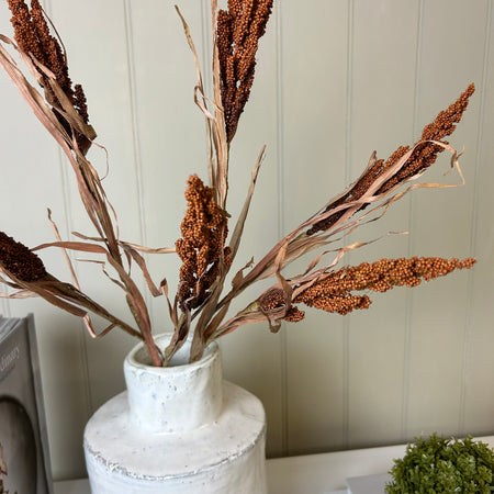 Dried wheat grass bunch stem 65cm