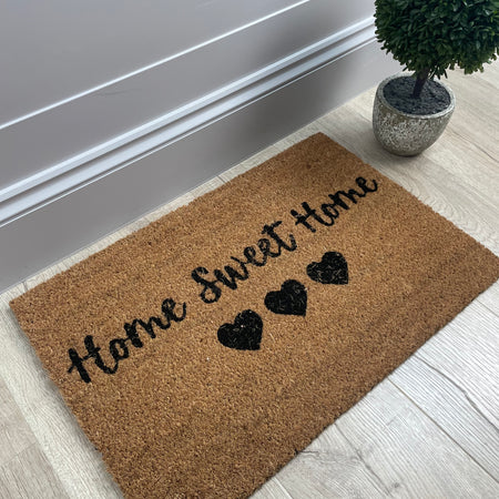 Home sweet home door mat rug 60x40