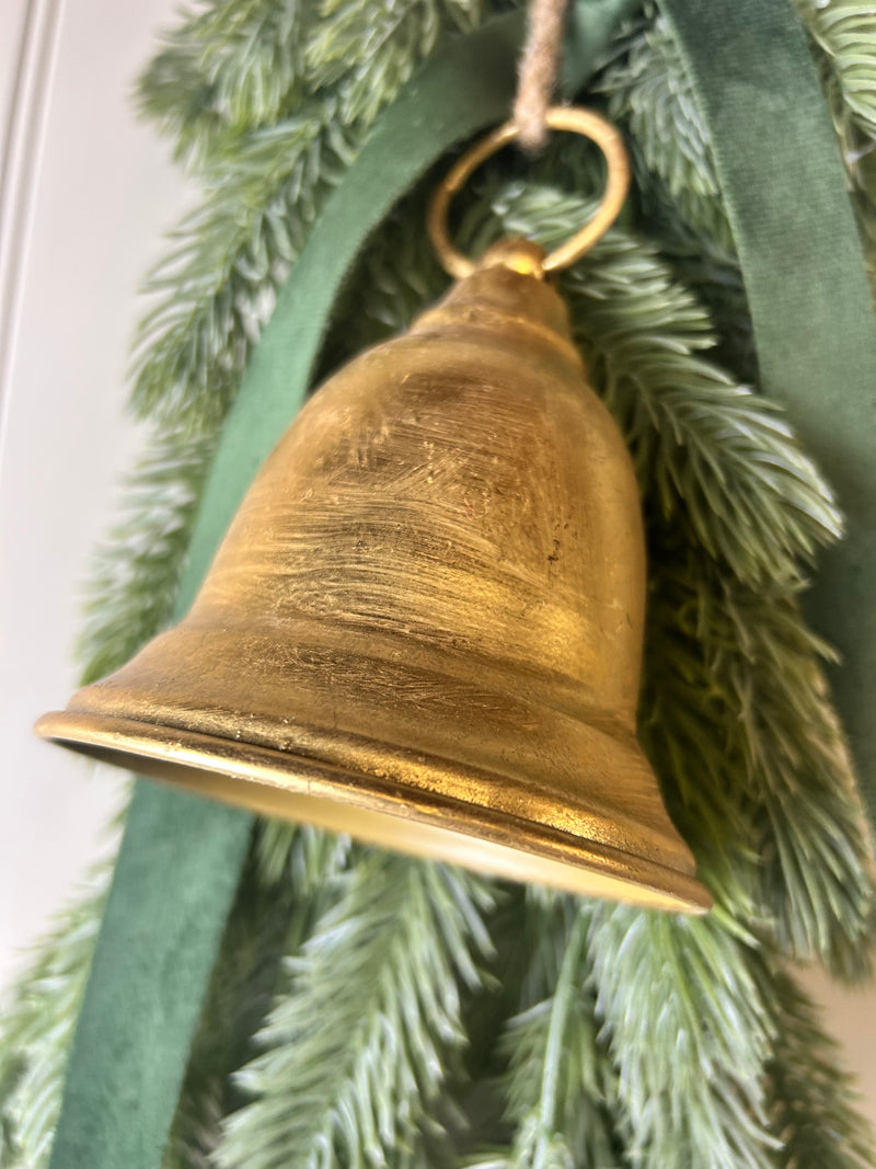 Brass Gold Metal Hanging Bell