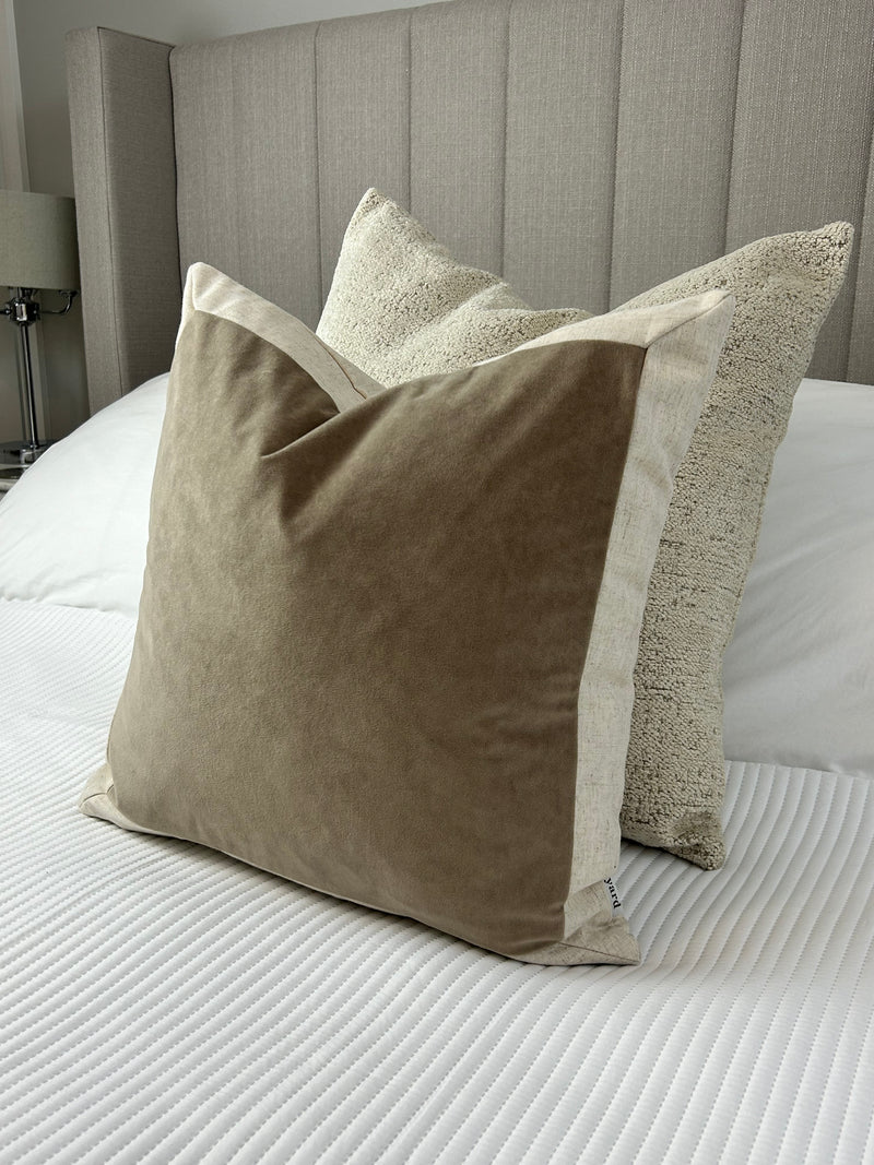 Auden Linen Natural Large Cushion 50x50