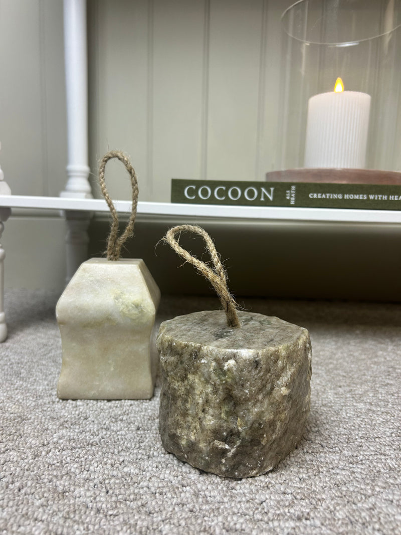 Marble door stop 2 styles