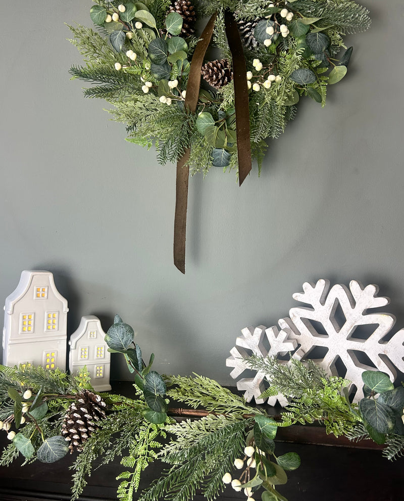 Woodland forest foliage garland 150cm