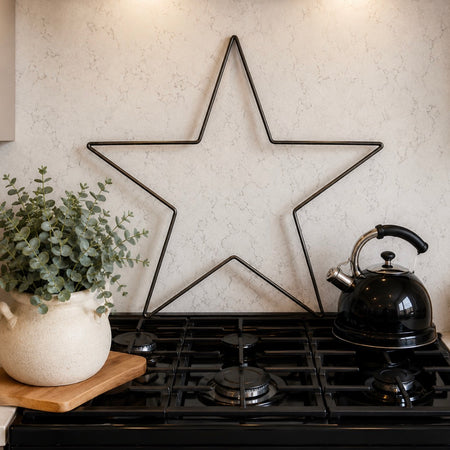 Farringdon metal outline Star 47cm