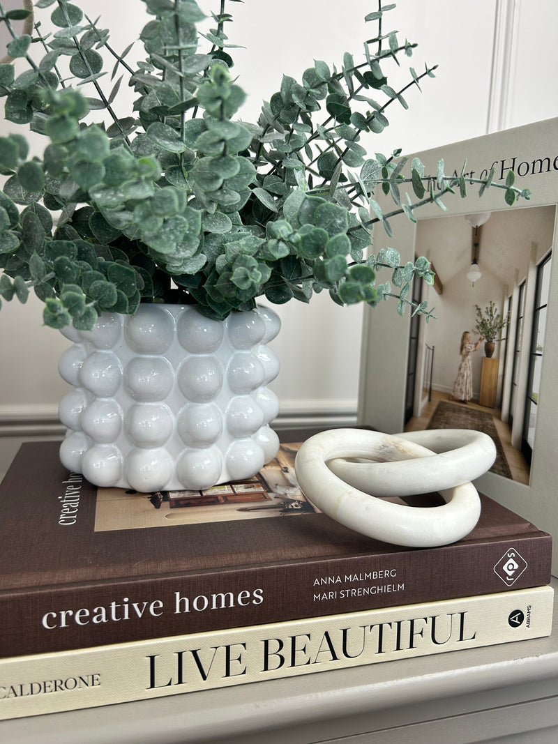 White Bobble Plant Pot