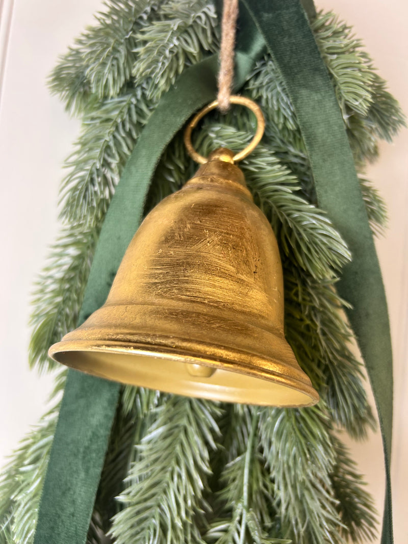 Brass Gold Metal Hanging Bell