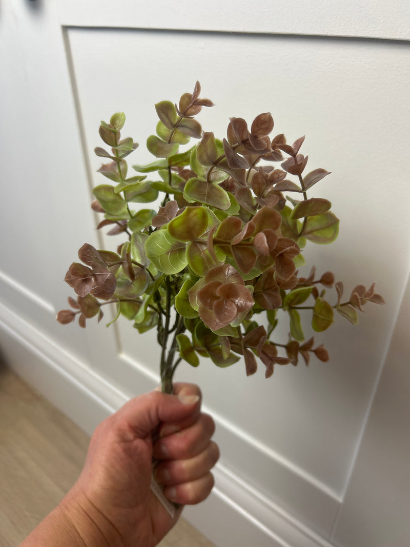 Blush & Green Eucalyptus Spray Bunch