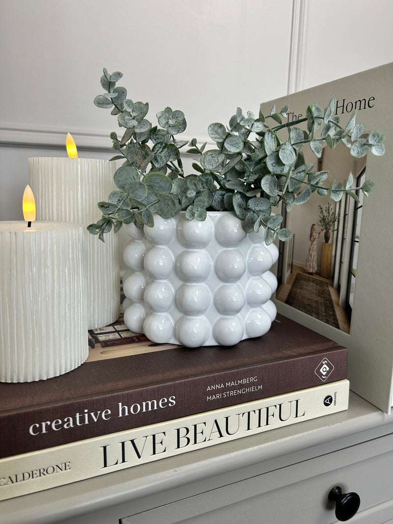 White Bobble Plant Pot