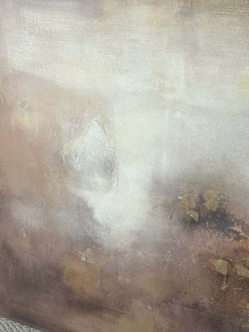 The sandstorm wall art hand finished canvas 120x120cm