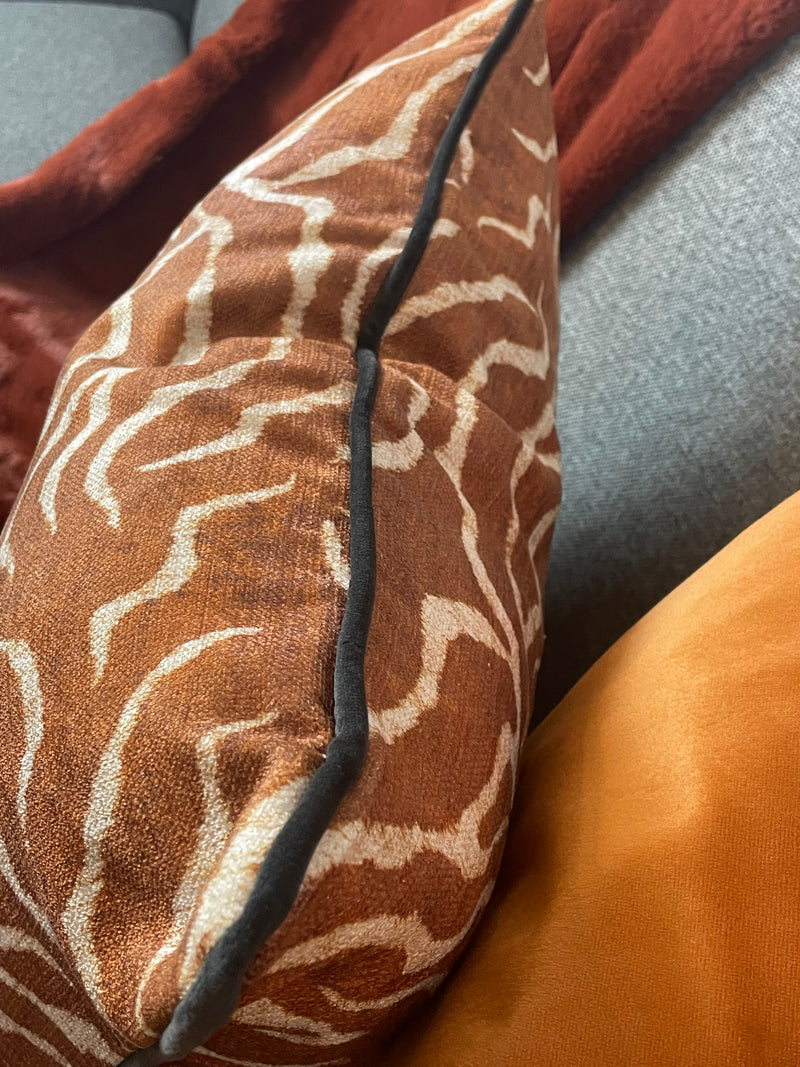 Jurong tiger print cushion 50cm