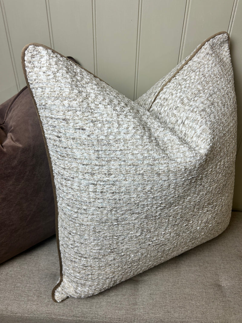 Chocolate dark brown raffles textured throw 150x200cm