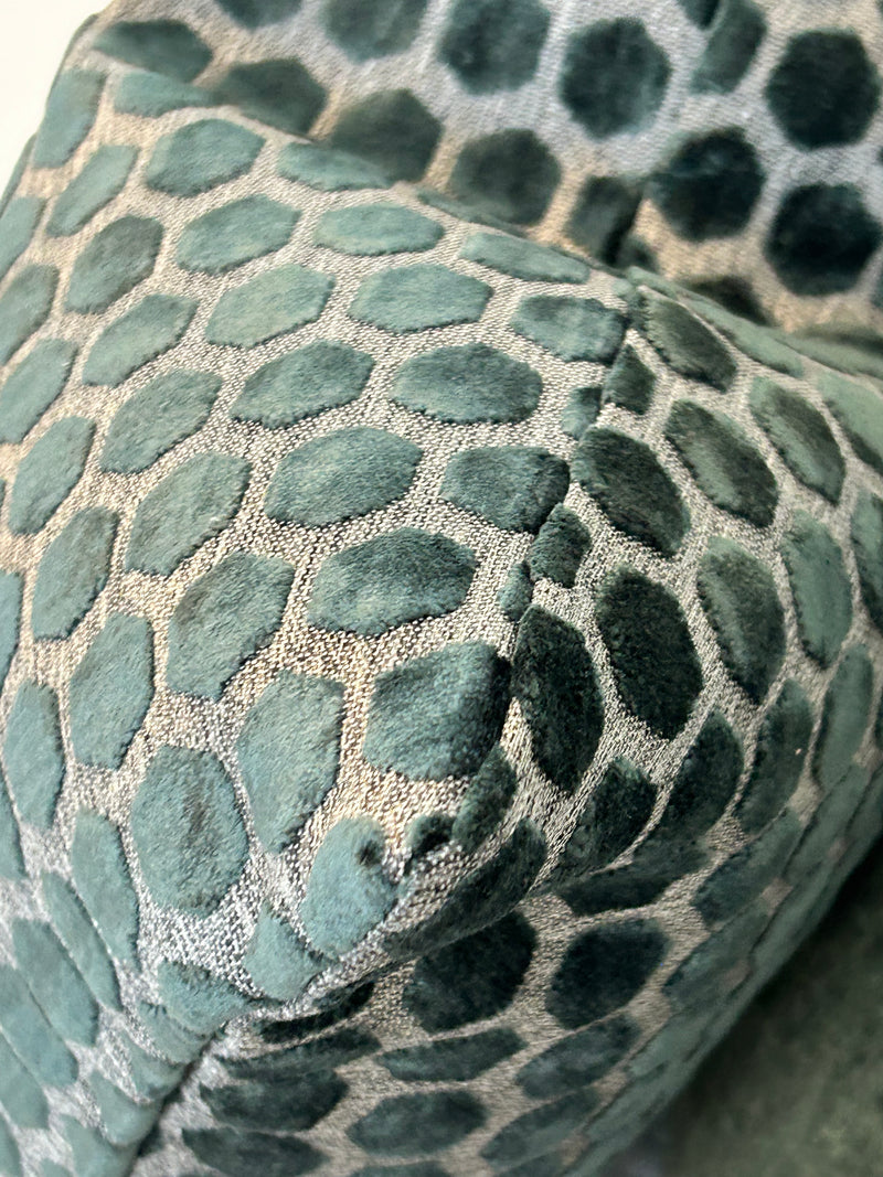 Pine dark Green Jorvik luxury cushion 43x43cm & 56x56cm