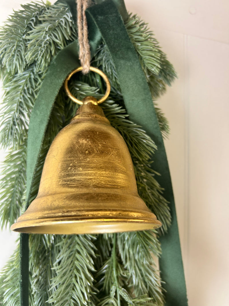 Brass Gold Metal Hanging Bell