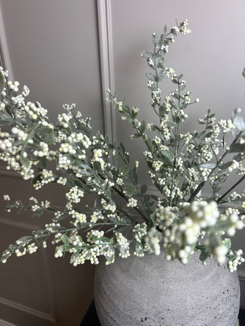White berry spray stem 70cm