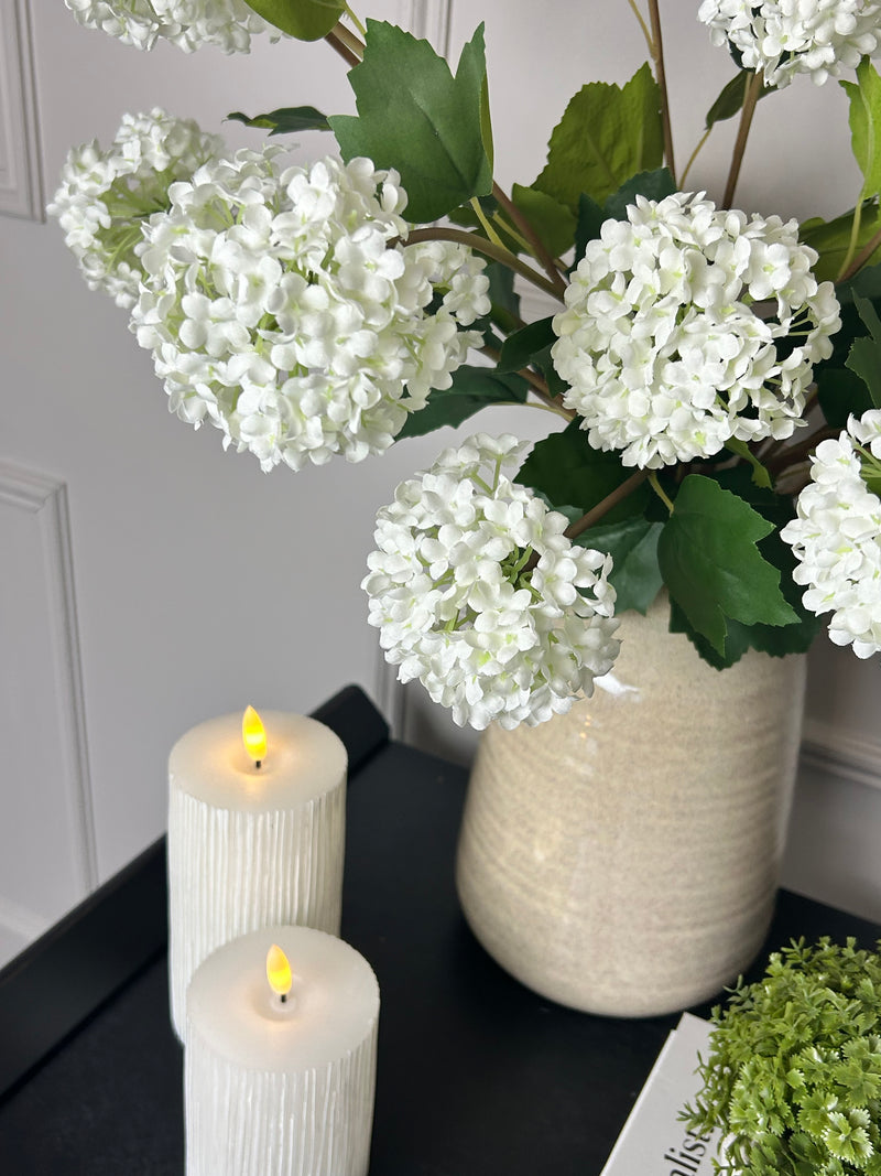 Viburnum Opulus snowball floral stem