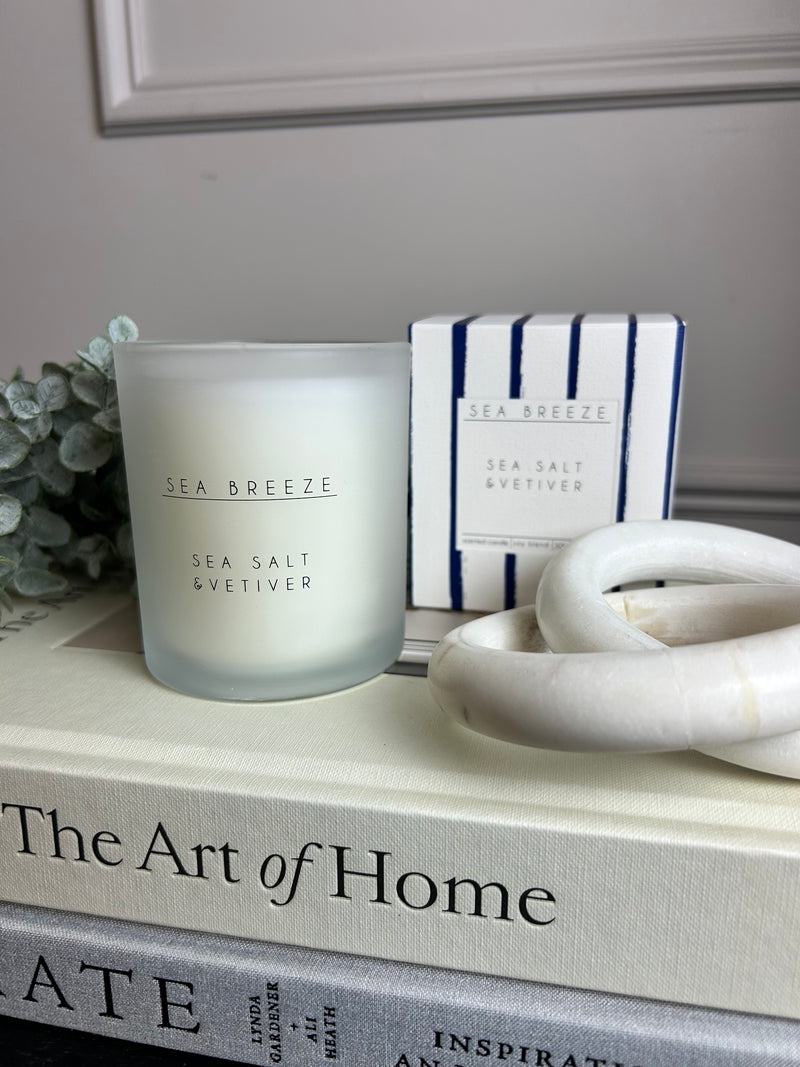 Nautical Sea salt candle