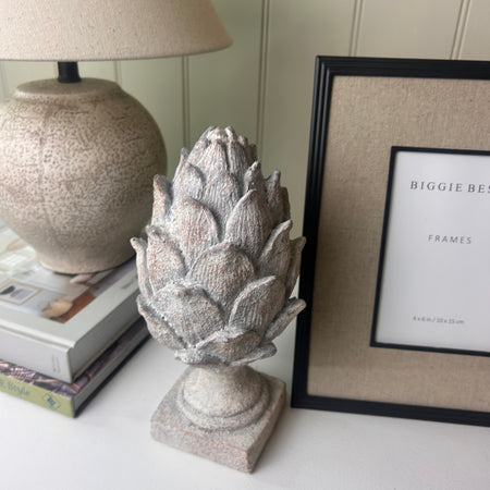Stone Effect Standing Rustic Artichoke