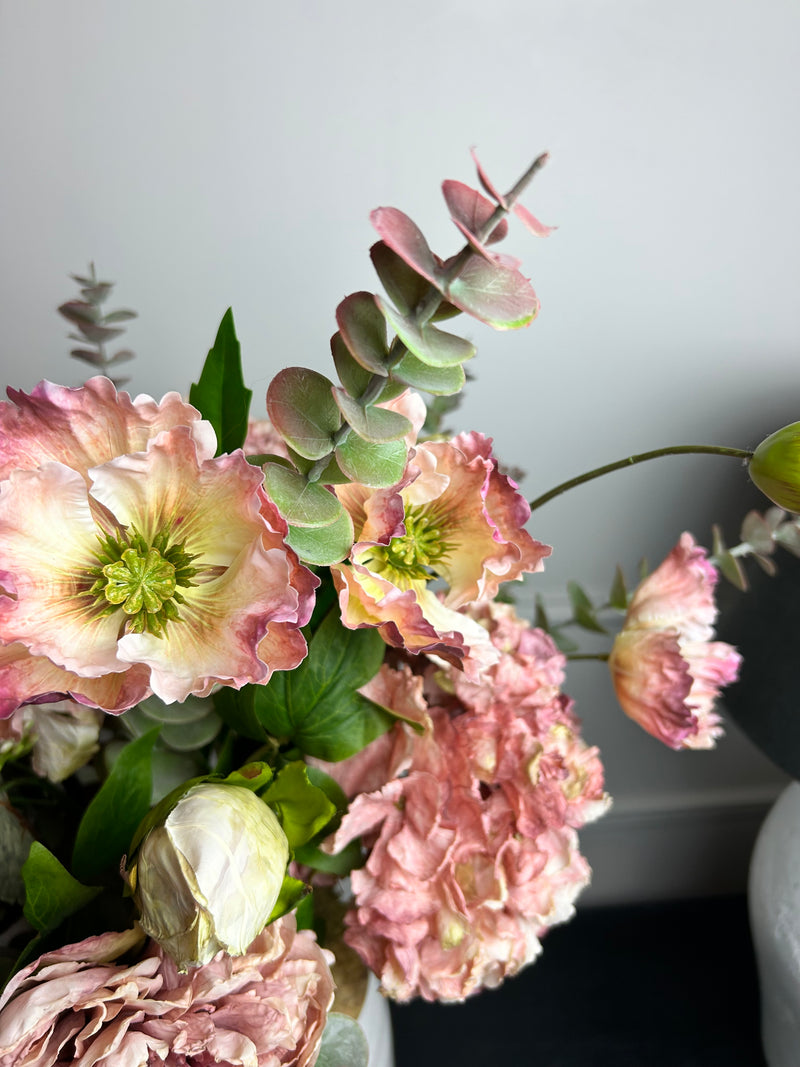 Pink oriental poppy multi stem