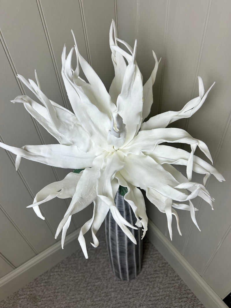 White large tall flower stem 94cm