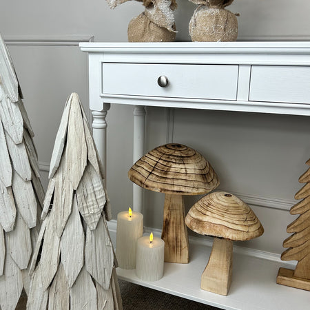 Large elm natural mushroom toadstool 2 sizes