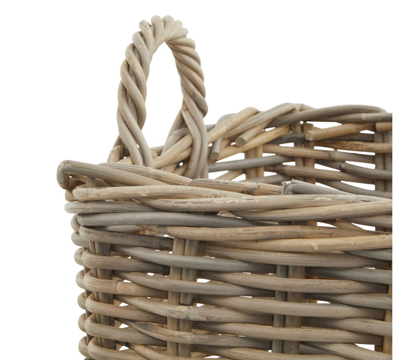 Square kubu chunky weave basket 3 sizes