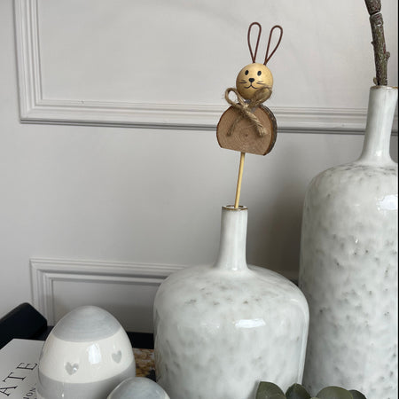 Easter Wooden bunny stake