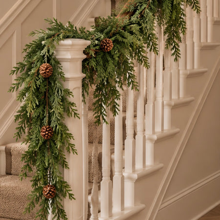 Premium scotch pine full garland 182cm