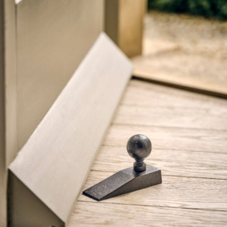 Cropthorne cast iron heavy door wedge