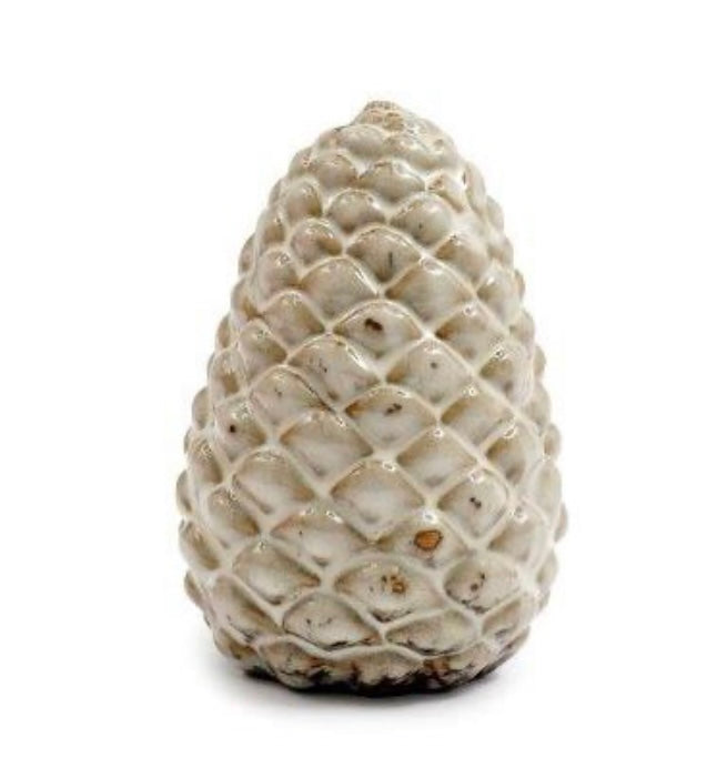 Two Tone Ceramic Acorn, Pinecone