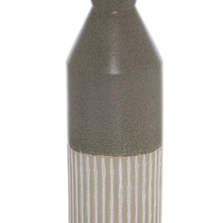 Tall two Tone Eclipse Bottle Neck Vase