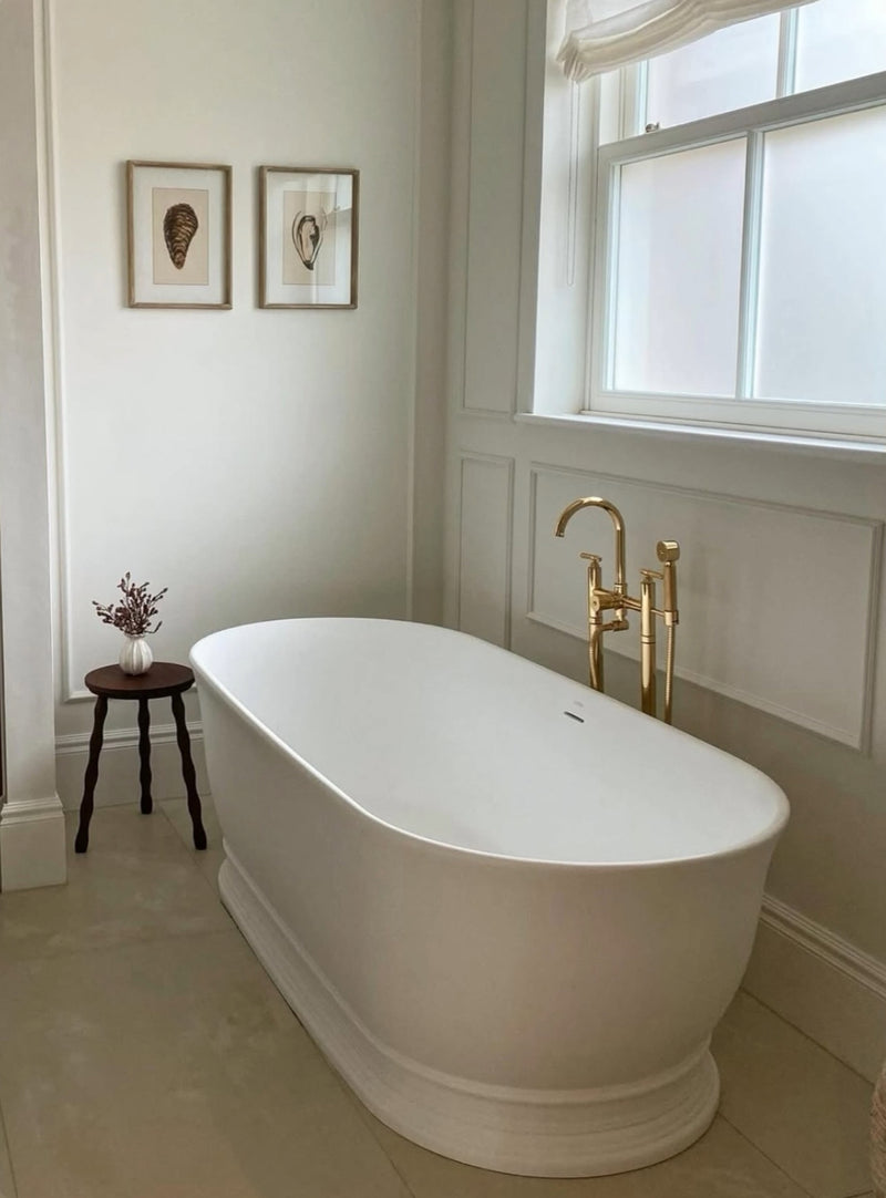 Oyster Shell Light Wood Framed Prints, 2 Styles