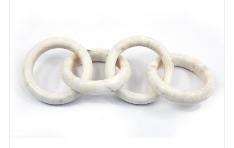 4 link marble chain ornament