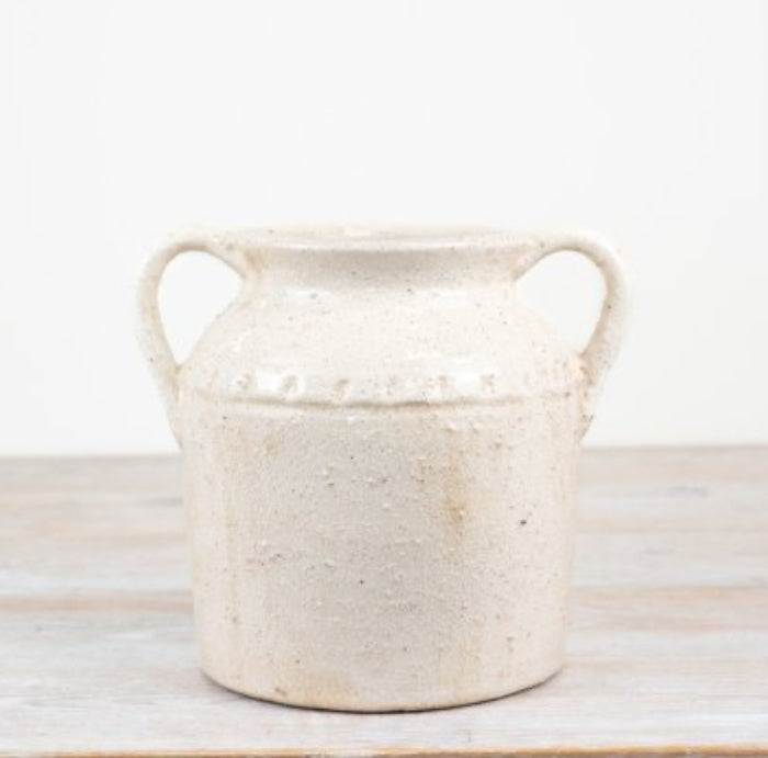 Urn Style Double Handled Vase jar utensils