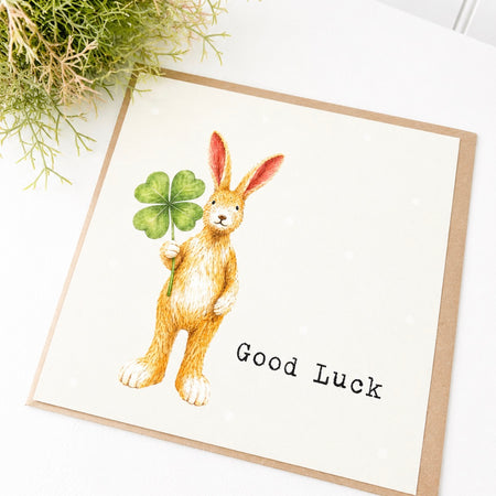 ‘Good luck’ Cute Greetings Card