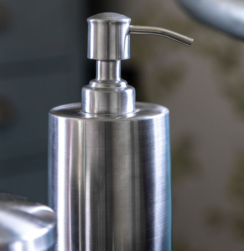Set of 4 Niko silver bathroom set