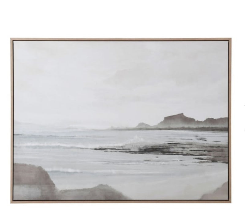 Watergate bay wooden framed canvas 75x100