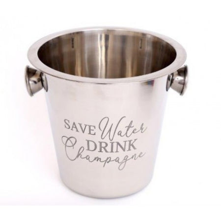 Chrome metal wine champagne cooler Ice bucket