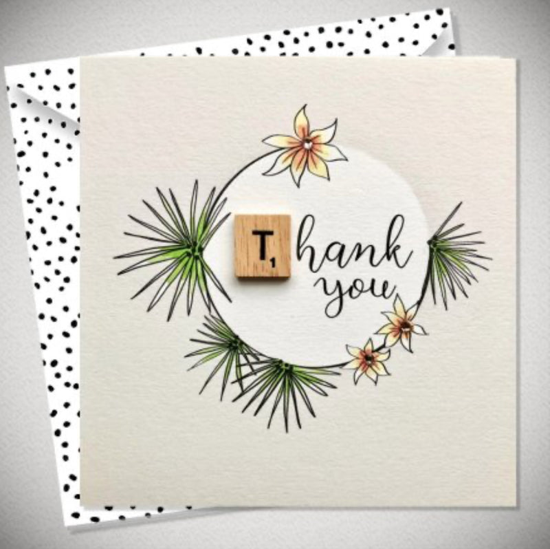 Thank you gift card