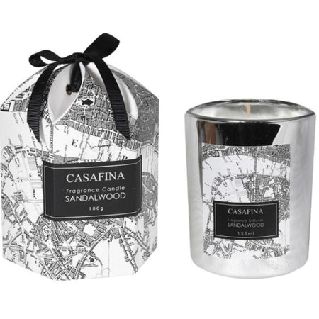 London Casafina sandalwood Candle with Box