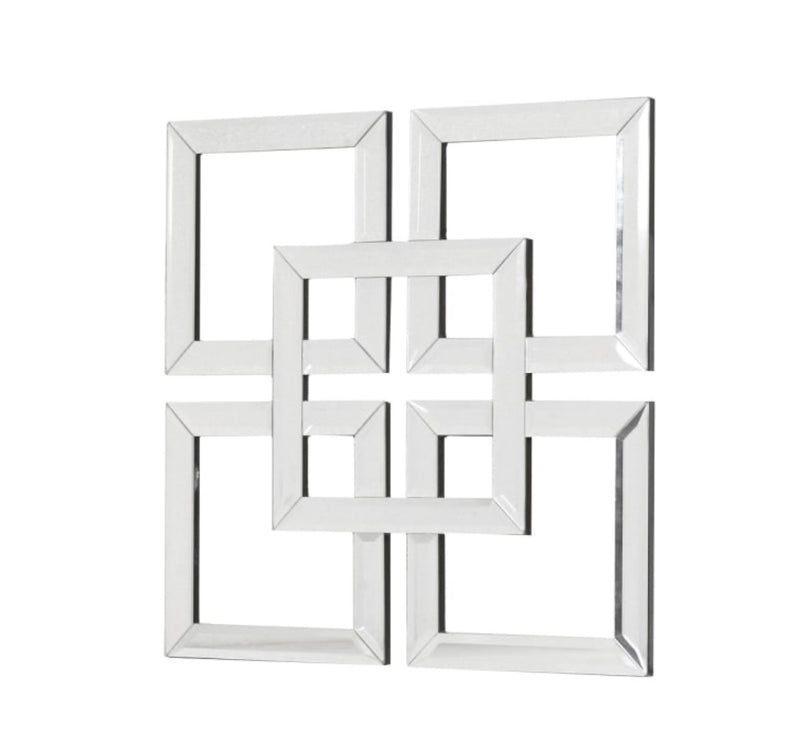 Mirrored Venetian squares mirror 40cm