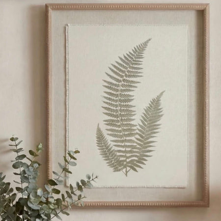 Store seconds Fern wood print