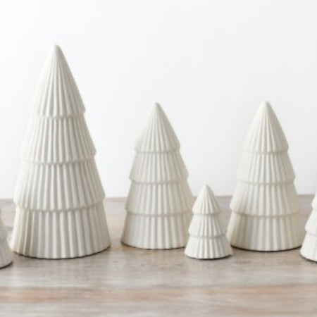 White Matt ceramic tree 3 sizes
